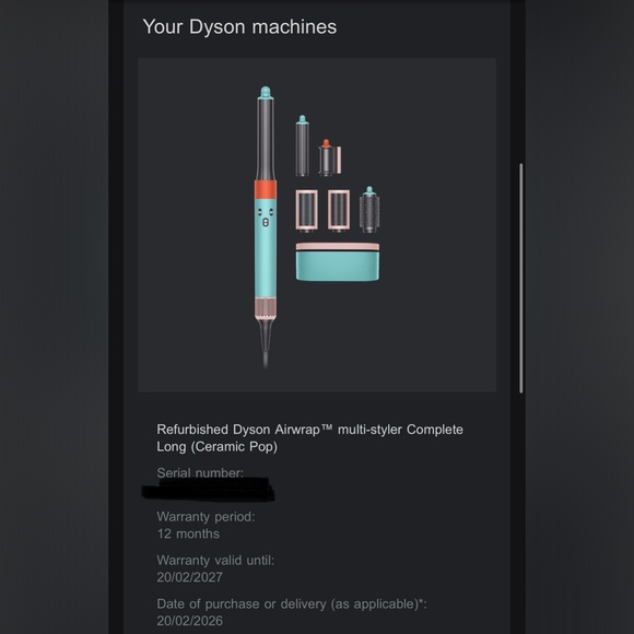 Dyson Hair Tools Set - Orange and Teal - Picture 6 of 6